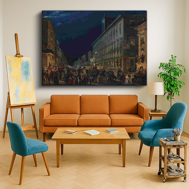 Ressam Kanvas Tablo 462